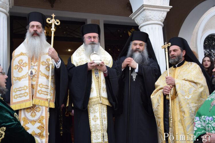 Μεγάλη Ευλογία | Υποδοχή Ιερού Λειψάνου του Αγίου Ιωάννου του Χρυσοστόμου στο Περιστέρι
