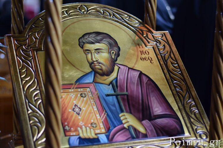 Πολυαρχιερατικός Εσπερινός ονομαστηρίων Μητροπολίτου Θεσσαλιώτιδος Τιμοθέου