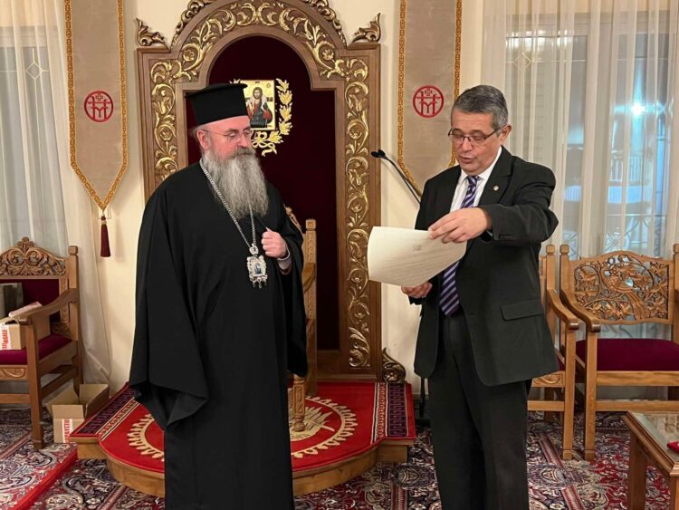 Το Δημοκρίτειο Πανεπιστήμιο Θράκης βράβευσε για το πολυσχιδές έργο του τον Μητροπολίτη Περιστερίου