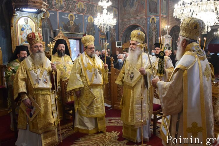 Πολυαρχιερατικό Συλλείτουργο για τον  Πολιούχο του Περιστερίου Άγιο Αντώνιο
