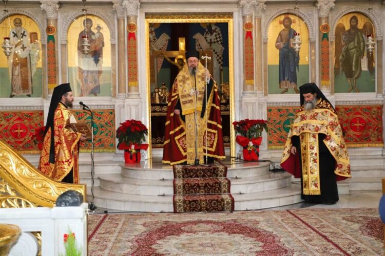 Η εορτή του Αγίου Βασιλείου και η Δοξολογία την πρώτη του έτους στον Άγιο  Αχίλλιο Λαρίσης