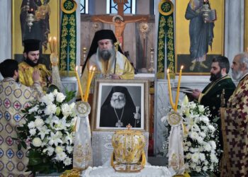 Σερρών Θεολόγος: «’’Χριστός και Ελλάδα’’! Αυτές οι δύο μέγιστες υπεραξίες, είθε, να φωτίζουν την παιδεία του τόπου μας»