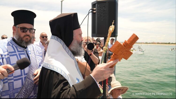 Αγιασμός των υδάτων στη Μελβούρνη από τον Αρχιεπίσκοπο Αυστραλίας Μακάριο
