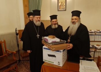 Παράδοση Ψηφιακού Κόμβου στην Ι.Μ Σταγών και Μετεώρων