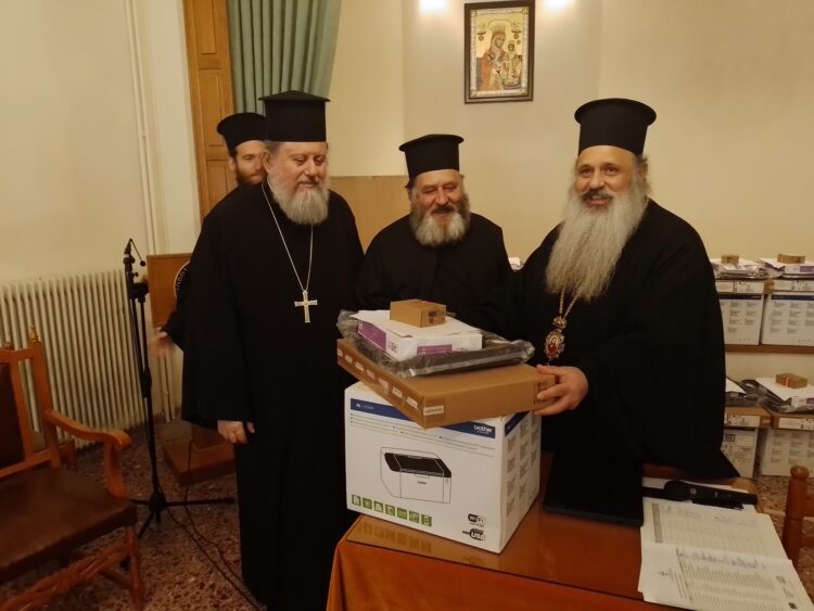 Παράδοση Ψηφιακού Κόμβου στην Ι.Μ Σταγών και Μετεώρων