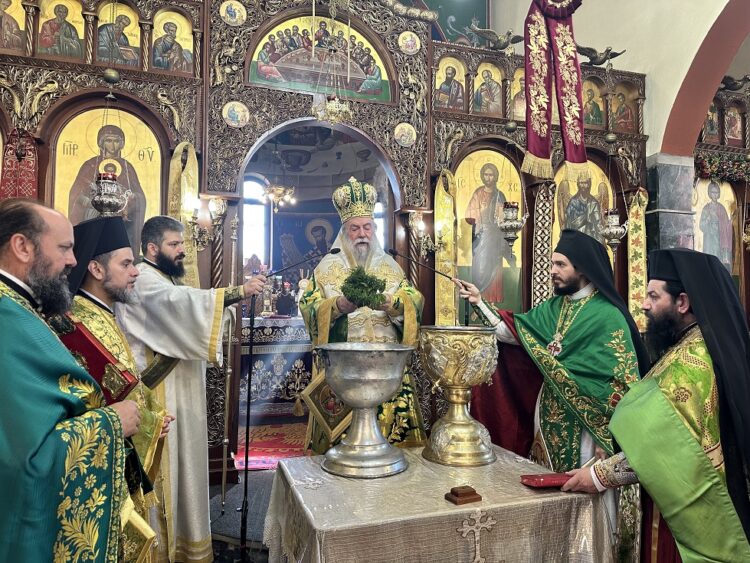 Η εορτή του Αγίου Τρύφωνος στο Ελευθεραί Παγγαίου