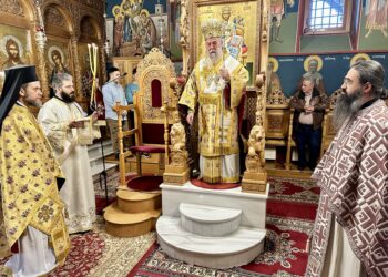 Κυριακή ΙΕ΄ Ματθαίου στον Ιερό Ναό Αγίου Νικολάου Ελευθερουπόλεως