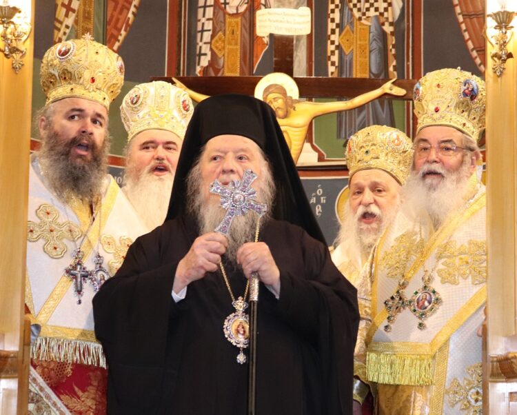 Ονομαστήρια γέροντος Μητροπολίτου πρ. Φλωρίνης κ. Θεοκλήτου