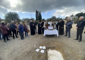 ΘΕΜΕΛΙΟΣ ΛΙΘΟΣ ΣΕ ΝΕΟ ΝΑΟ ΣΤΗΝ ΚΕΡΚΥΡΑ