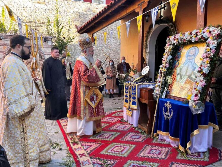 Η ΠΑΝΗΓΥΡΙΣ ΤΟΥ ΑΓΙΟΥ ΠΑΡΘΕΝΙΟΥ ΣΤΗΝ ΙΕΡΑ ΜΟΝΗ ΜΑΚΡΥΜΑΛΛΗ ΨΑΧΝΩΝ