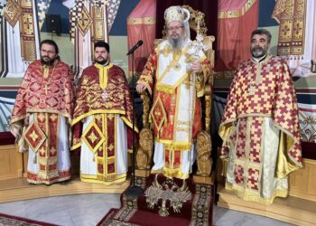 Κυριακή ΙΕ Ματθαίου στον Άγιο Χαράλαμπο Λάρισας