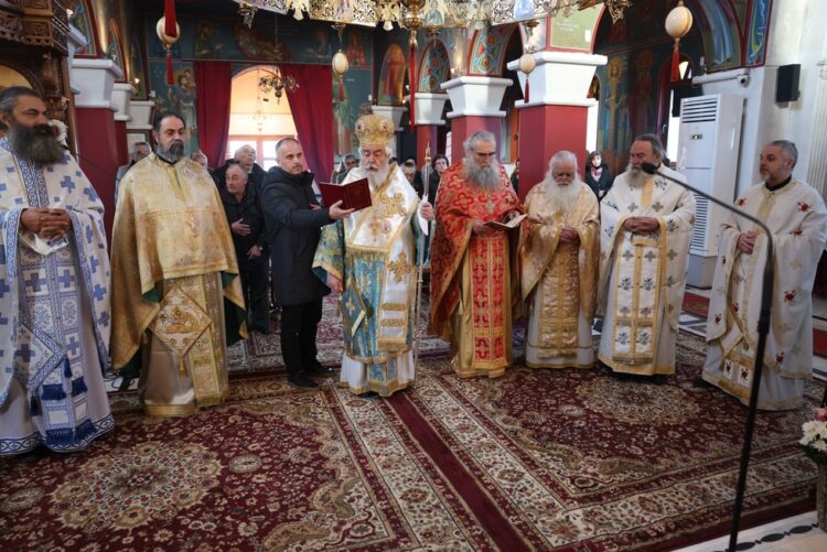 Η εορτή της Υπαπαντής στην πανηγυρίζουσα Ιερά Μονή Παναγίας Κουτσουριωτίσσης Φωκίδος