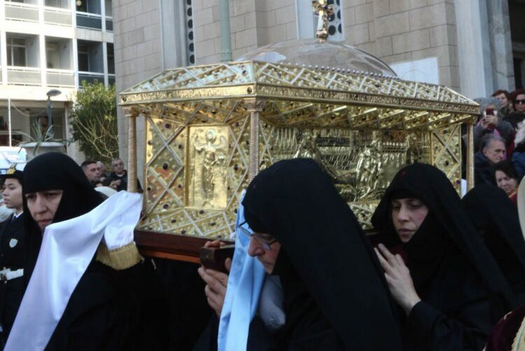 Ο εορτασμός της Αγίας Φιλοθέης στην Ιερά Αρχιεπισκοπή Αθηνών