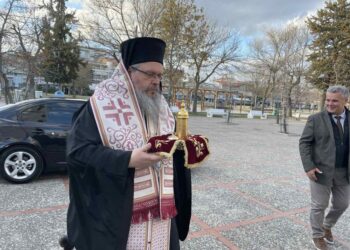 Η Κατάθεση Των Ιερών Λειψάνων Και Ο Εσπερινός Των Εγκαινίων Του Ιερού Παρεκκλησίου Της Οσίας Ειρήνης Της Χρυσοβαλάντου