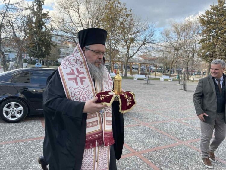 Η Κατάθεση Των Ιερών Λειψάνων Και Ο Εσπερινός Των Εγκαινίων Του Ιερού Παρεκκλησίου Της Οσίας Ειρήνης Της Χρυσοβαλάντου