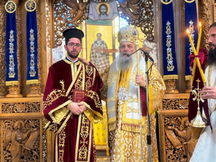 Χειροτονία Διακόνου στον Ιερό Ναό Μεταμορφώσεως Σωτήρος Μοσχάτου
