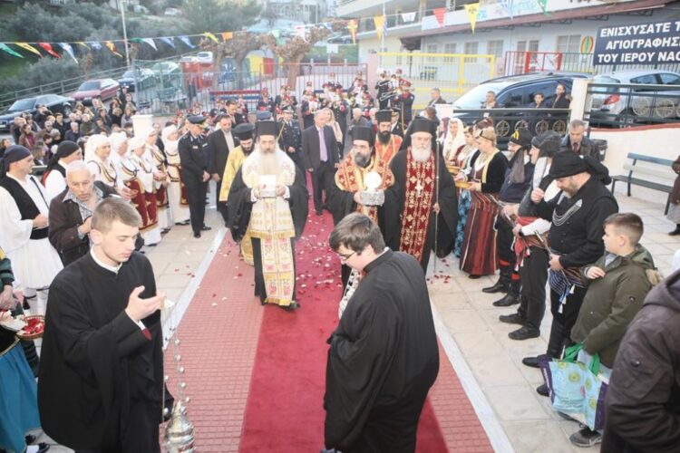 «Συνάντηση» Αγίας Σοφίας και Οσίας Σοφίας στην Λαμία