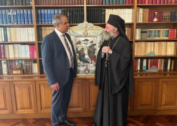 Επίσκεψη του Πρέσβη του Ισραήλ στην Ιερά Αρχιεπισκοπή Αυστραλίας