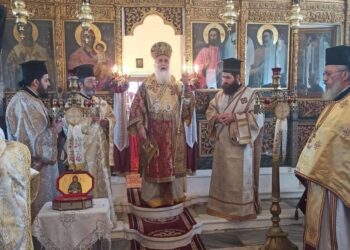 Μοναχική Κουρά και Χειροτονία στη Λήμνο