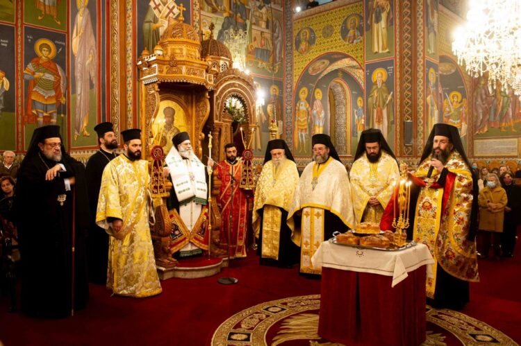 Ο Εσπερινός της Αποδόσεως της Υπαπαντής στην Καλαμάτα