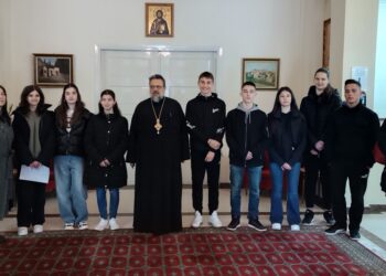 Στον Μητροπολίτη Μεσσηνίας μαθητές του Πειραματικού Γυμνασίου Καλαμάτας