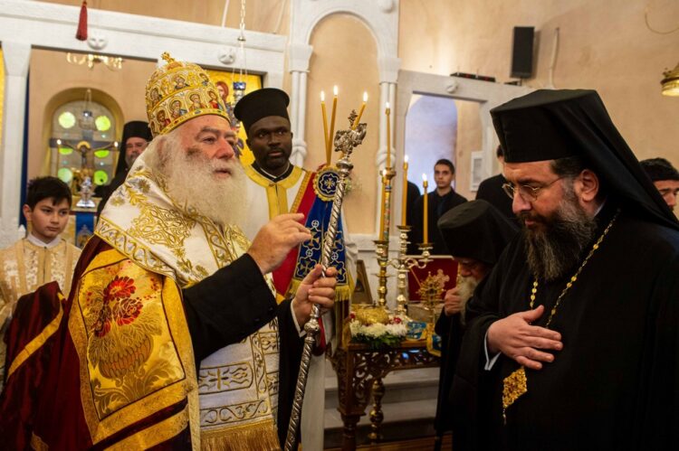 Ο Πατριάρχης Αλεξανδρείας στην Ιερά Μονή Βουλκάνου