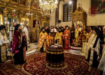 ΠΑΝΗΓΥΡΙΚΟΣ ΕΣΠΕΡΙΝΟΣ ΤΟΥ ΠΟΛΙΟΥΧΟΥ ΤΗΣ ΠΡΕΒΕΖΑΣ ΑΓΙΟΥ ΙΕΡΟΜΑΡΤΥΡΟΣ ΧΑΡΑΛΑΜΠΟΥΣ ΤΟΥ ΘΑΥΜΑΤΟΥΡΓΟΥ