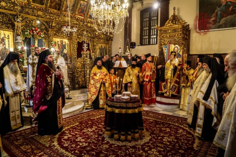 ΠΑΝΗΓΥΡΙΚΟΣ ΕΣΠΕΡΙΝΟΣ ΤΟΥ ΠΟΛΙΟΥΧΟΥ ΤΗΣ ΠΡΕΒΕΖΑΣ ΑΓΙΟΥ ΙΕΡΟΜΑΡΤΥΡΟΣ ΧΑΡΑΛΑΜΠΟΥΣ ΤΟΥ ΘΑΥΜΑΤΟΥΡΓΟΥ