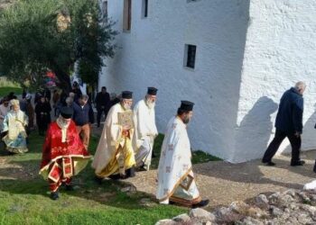 Πανηγύρισε με λαμπρότητα το Μετόχι του Αγίου Χαραλάμπους Λεωνιδίου