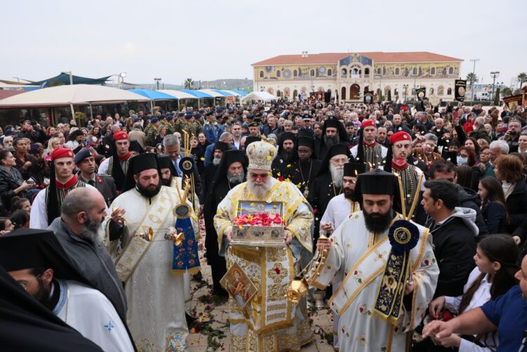 Η Ι.Μ. Ταμασού υποδέχθηκε το θεομητορικό κειμήλιο της Τιμίας Ζώνης