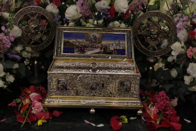 Η Ι.Μ. Ταμασού υποδέχθηκε το θεομητορικό κειμήλιο της Τιμίας Ζώνης