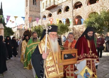 Η εορτή του Οσίου Λουκά του εν τω Στειρίῳ όρει ασκήσαντος