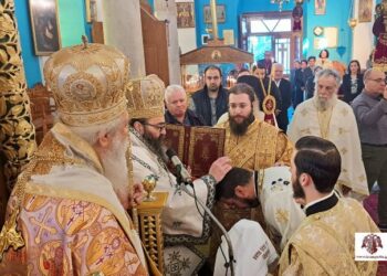 Εις Διάκονον χειροτονία στο Λεωνίδιο Αρκαδίας