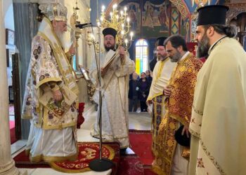 Χειροθεσία Πνευματικού στον Ι. Ναό Τιμίου Προδρόμου Λουτρακίου