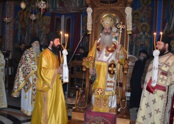 Ο Φθιώτιδος Συμεών στην Ι. Μονή Οσίου Συμεών Νέου Θεολόγου στον Κάλαμο Αττικής