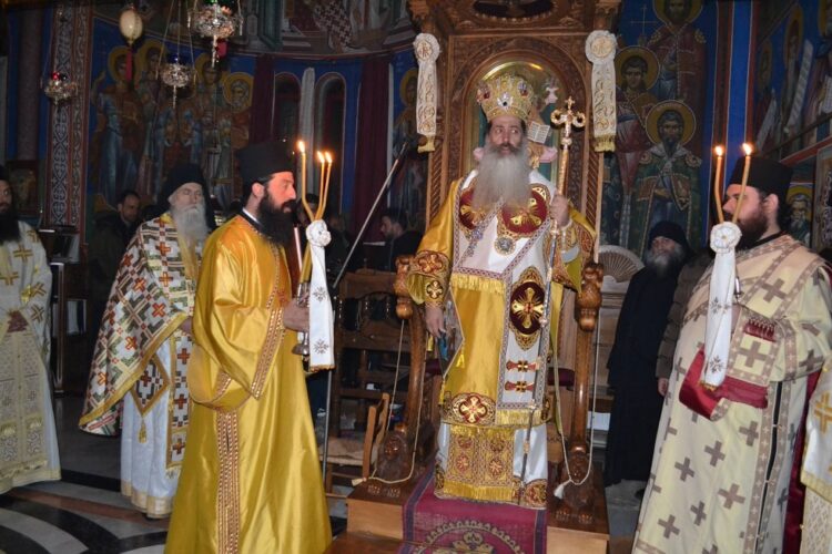 Ο Φθιώτιδος Συμεών στην Ι. Μονή Οσίου Συμεών Νέου Θεολόγου στον Κάλαμο Αττικής