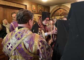 Μοναχική κουρά στο Μοναστήρι του Αγίου Ιωάννου του Προδρόμου στην Χάγη