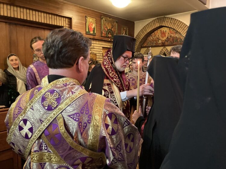 Μοναχική κουρά στο Μοναστήρι του Αγίου Ιωάννου του Προδρόμου στην Χάγη