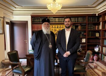 Συνάντηση του Ευρωβουλευτή κ. Εμμ. Φράγκου με τον Μητροπολίτη Κερκύρας