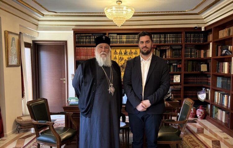 Συνάντηση του Ευρωβουλευτή κ. Εμμ. Φράγκου με τον Μητροπολίτη Κερκύρας