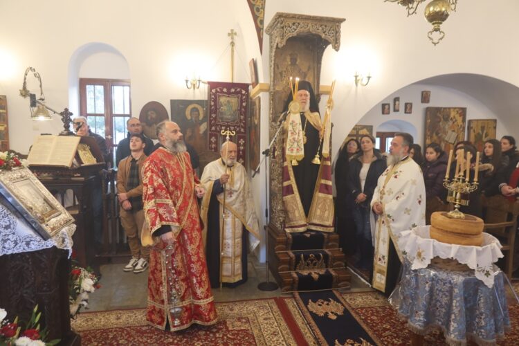 Ο  Πανηγυρικός Εσπερινός της εορτής της Παναγίας «Μαρτιάτισσας» στη Φολέγανδρο