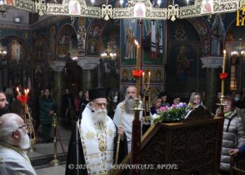 Η Α’ Στάσις των Χαιρετισμών στην Μητρόπολη Άρτης