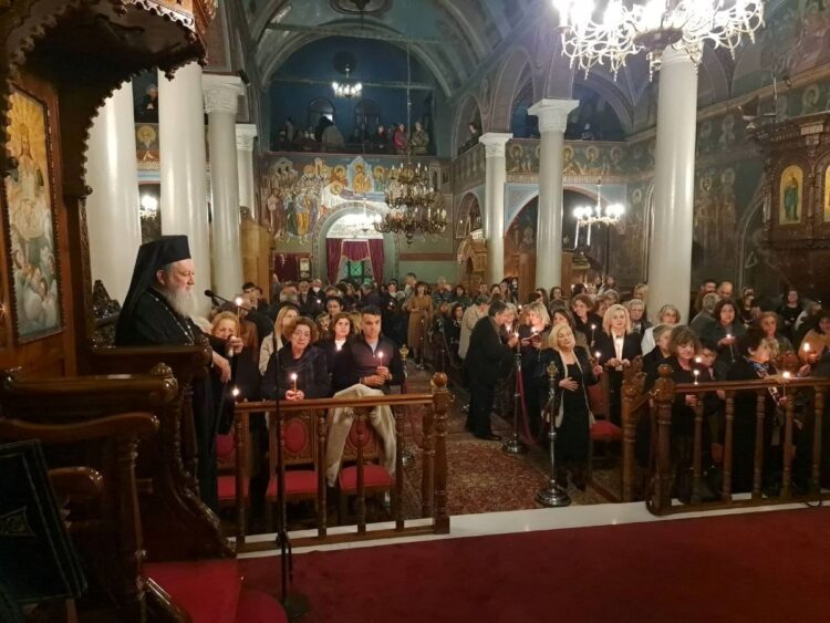 Η ΕΝΑΡΞΗ ΤΗΣ ΜΕΓΑΛΗΣ ΤΕΣΣΑΡΑΚΟΣΤΗΣ ΣΤΗΝ ΙΕΡΑ ΜΗΤΡΟΠΟΛΗ ΧΑΛΚΙΔΟΣ