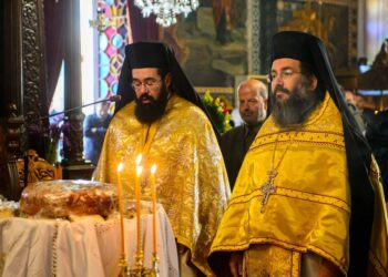 Η εορτή των εν Λακωνία διαλαμψάντων Αγίων στον Άγιο Νικόλαο Φλαρίου