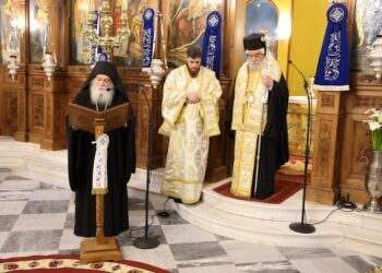 Θυρανοίξια μετά την ανακαίνιση στον Μητροπολιτικό Ιερό Ναό της Ιεράς Μητροπόλεως Φωκίδος