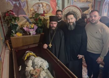 Κατάθεση ευλαβείας από το Πεταλίδι της Μεσσηνίας