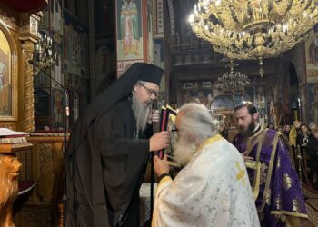 Η Ακολουθία του Μεγάλου Αποδείπνου στον Ιερό Ναό των Αγίων Τεσσαράκοντα Μαρτύρων Λαρίσης