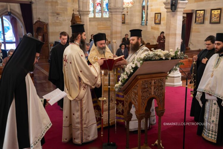 Α’ Στάση των Χαιρετισμών προς την Υπεραγία Θεοτόκο στο Σύδνεϋ