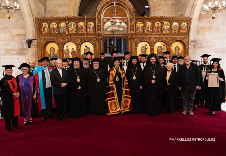 Απονομή πτυχίων στους αποφοίτους της Θεολογικής Σχολής του Αποστόλου Ανδρέου στο Σύδνεϋ