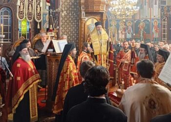 «Εν ωδαίς ασμάτων ευφημήσωμεν πιστοί, τους αθλοφόρους Τεσσαράκοντα Μάρτυρας…»